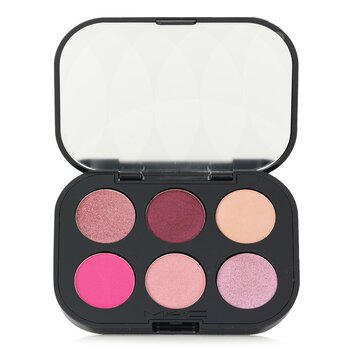 MAC Connect In Colour Eye Shadow (6x Eyeshadow) Palette - # Rose Lens  6.25g/0.22oz