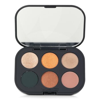 MAC Connect In Colour Eye Shadow (6x Eyeshadow) Palette - # Bronze Influence  6.25g/0.22oz