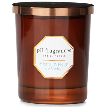 pH fragrances Scented Candle Mistral & Fleur de Vichy  180g/6.3oz
