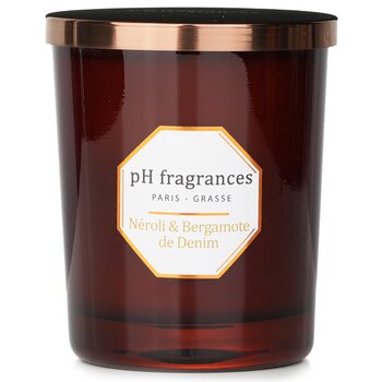 pH fragrances Scented Candle - Neroli & Bergamote De Denim  180g/6.3oz