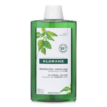 Klorane Shampoo with Organic Nettle (Oil Control Oily Hair)  400ml/13.5oz