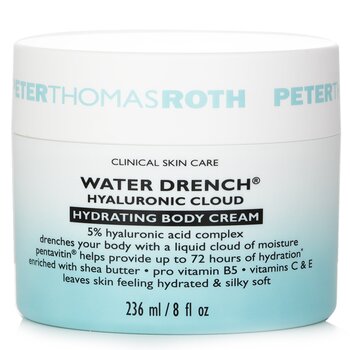 Peter Thomas Roth Water Drench Hyaluronic Cloud Hydrating Body Cream  236ml/ 8oz