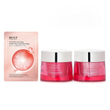 Estee Lauder Estee Lauder Nutritious Super-Pomegranate Day & Night Radiance Set X Natural Beauty BIO UP a-GG Skin Activating Golden Yeast Liposome Mask 2pcs