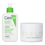 Eve Lom Eve Lom Cleanser 236ml X CeraVe Hydrating Cleanser For Normal to Dry Skin (With Pump) 200ml 2pcs