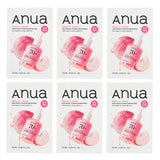 Anua Peach 70 Niacin Serum Mask 6 x 25ml
