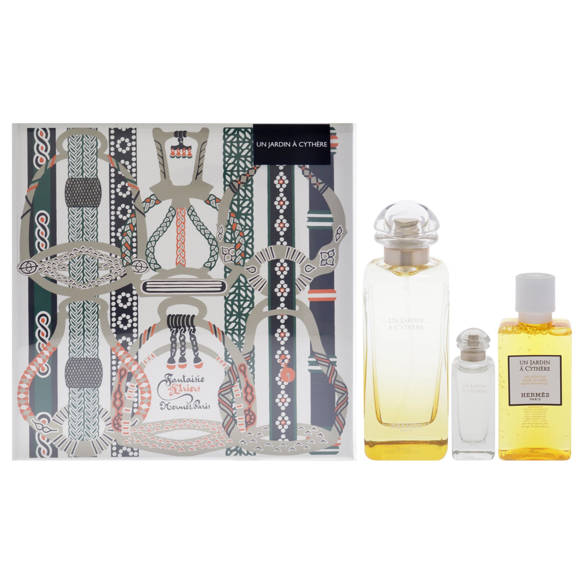 Hermes Un Jardin A Cythere by Hermes for Unisex - 3 Pc Gift Set 