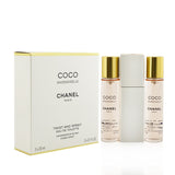 Chanel Coco Mademoiselle Twist & Spray Eau De Toilette 3x20ml/0.7oz