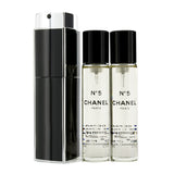 Chanel No.5 Eau Premiere Eau De Parfum Purse Spray And 2 Refills 3x20ml/0.7oz
