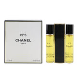 Chanel No.5 Eau De Parfum Purse Spray And 2 Refills 3x20ml/0.7oz