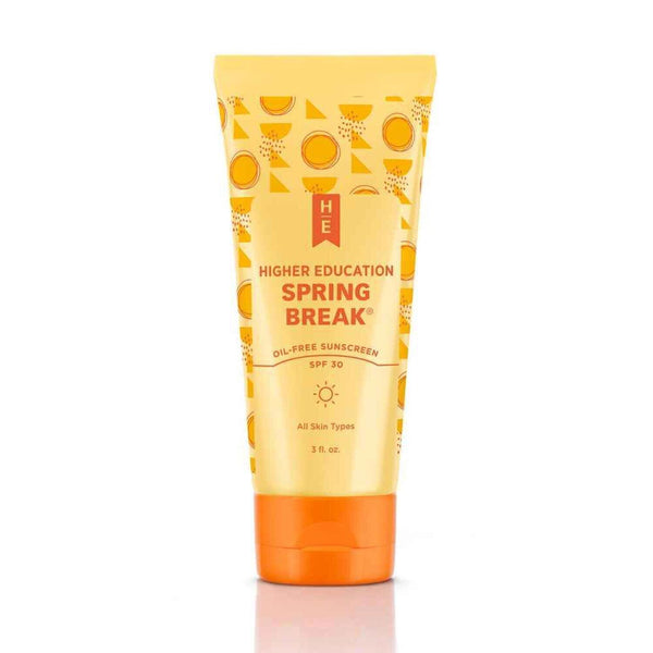 Higher Education Skincare SPRING BREAK? Oil Free Sunscreen SPF30  Fixed Size