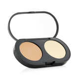 Bobbi Brown New Creamy Concealer Kit - Warm Ivory Creamy Concealer + Pale Yellow Sheer Finish Pressed Powder 3.1g/0.11oz