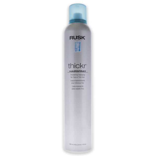 Rusk Thickr Thickening Hairspray by Rusk for Unisex - 10.6 oz Hair Spray