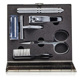 Razor MD The Well Mannered Groom Kit: Razor + Grooming Scissors + Nail Clipper + Brush + Box