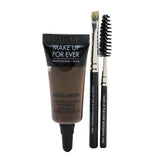 Make Up For Ever Aqua Brow Kit - #25 Ash 7ml/0.23oz