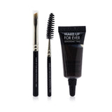 Make Up For Ever Aqua Brow Kit - #40 Brown Black 7ml/0.23oz