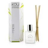 iKOU Aromacology Diffuser Reeds - Happiness (Coconut & Lime - 9 months supply)