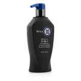 It's A 10 He's A 10 Miracle 3-In-1 Shampoo, Conditioner & Body Wash