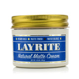 Layrite Natural Matte Cream (Medium Hold, Matte Finish, Water Soluble) 120g/4.25oz
