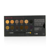 YBF Beauty Rock The Croc Eyeshadow Palette (12x Eyeshadow, 1x Double Ended Eyeshadow Brush) 12x0.8g/0.03oz