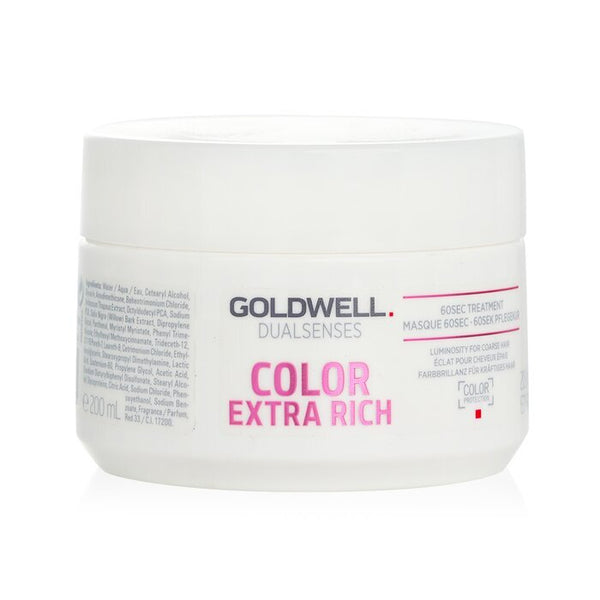 Goldwell Dual Senses Color Extra Rich 60SEC Treatment (Luminosity For Coarse Hair) 200ml/6.7oz