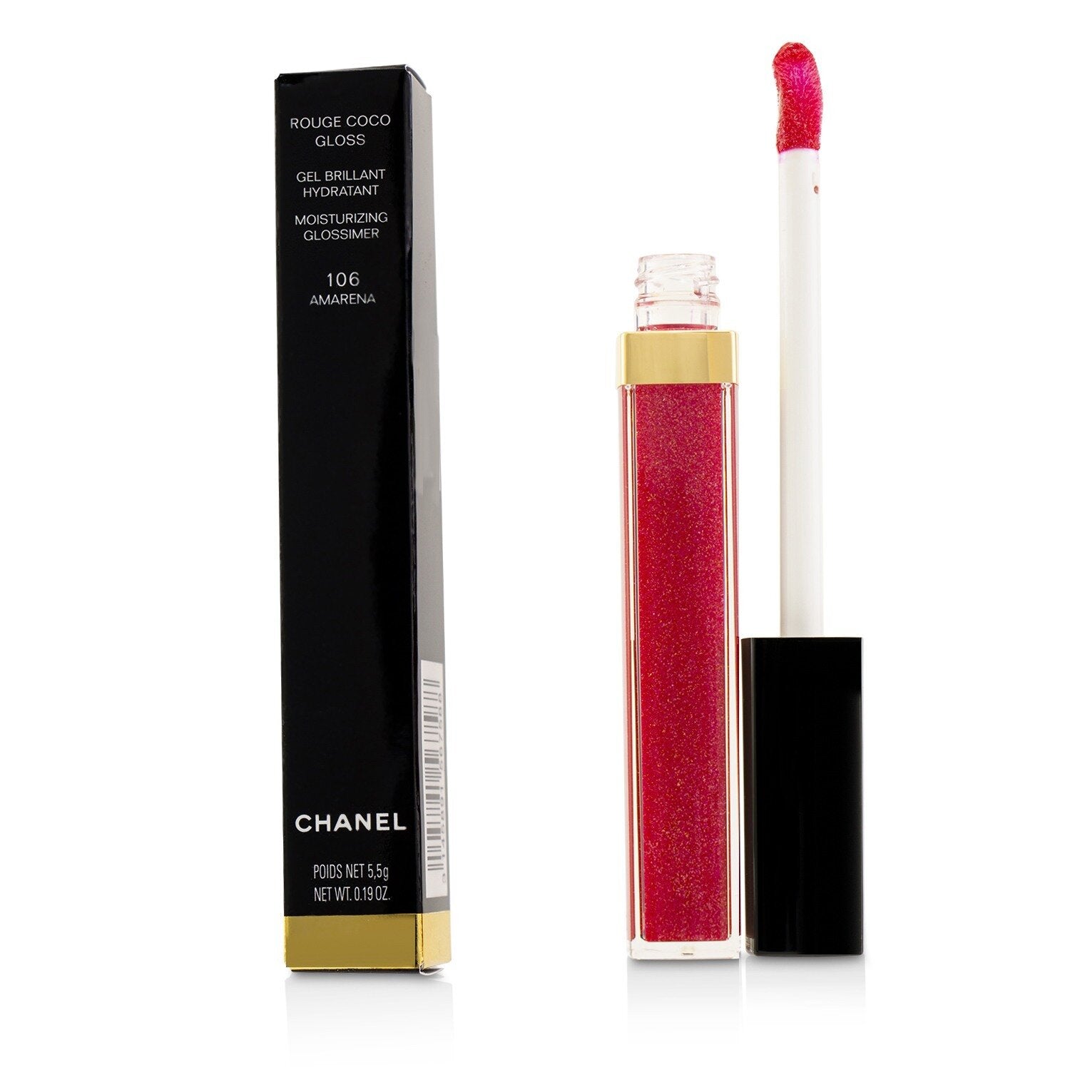 Chanel Rouge Coco Gloss Moisturizing Glossimer - # Amarena Beauty Co. USA