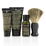 The Art Of Shaving Starter Kit - Sandalwood: Pre Shave Oil + Shaving Cream + After Shave Balm + Brush + Bag