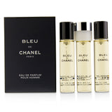 Chanel Bleu De Chanel Eau De Parfum Twist & Spray Refill 3x20ml