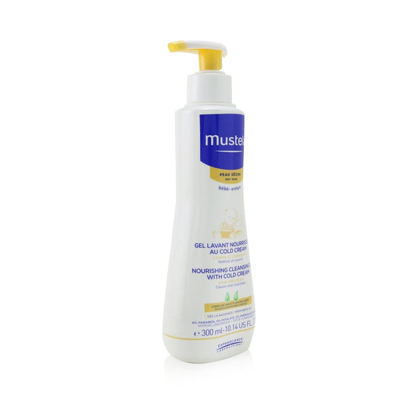 Mustela Nourishing Cleansing Gel with Cold Cream For Hair & Body - For Dry Skin  300ml/10.14oz
