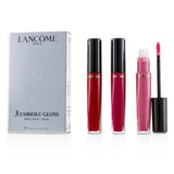 Lancome 3 L'absolu Gloss (#317 Sheer, #378 Matte, #132Cream) 3pcs