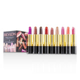 Revlon 9 Super Lustrous Lip Cube Set (Travel Collection Exclusive) 9x4.2g/0.15oz