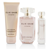 Elie Saab Le Parfum Rose Couture Coffret: Eau De Toilette Spray 90ml/3oz + Floral Body Lotion 75ml/2.5oz + Eau De Toilette Spray 10ml/0.33oz 3pcs