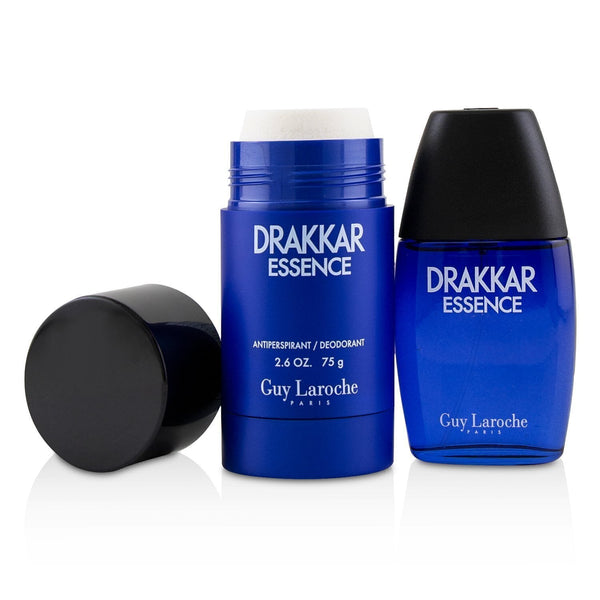 Guy Laroche Drakkar Essence Coffret: Eau De Toilette Spray 30ml/1oz + Antiperspirant Deodorant Stick 75g/2.6oz  2pcs