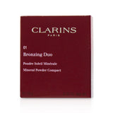 Clarins Bronzing Duo Mineral Powder Compact - # 01 Light 10g/0.35oz