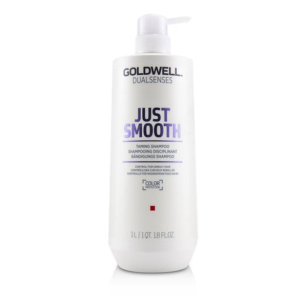 Goldwell Dual Senses Just Smooth Taming Shampoo (Control For Unruly Hair) 1000ml/33.8oz