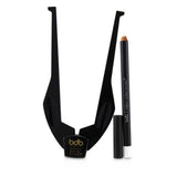 Billion Dollar Brows The Brow Buddy Kit - 1x Brow Buddy - Black, 1x White Pencil 2pcs