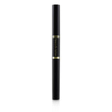 KISS ME Heavy Rotation Fit Fiber In Double Eyebrow Pencil - # 01 Natural Brown