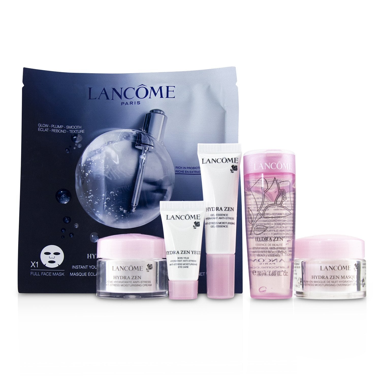 Lancome Hydra Zen Travel Set: Beauty Essence 50ml Gel-Essence 10ml + – Fresh Beauty Co. USA