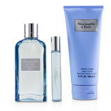 Abercrombie & Fitch First Instinct Blue Coffret: Eau De Parfum Spray 100ml/3.4oz + Body Lotion 200ml/6.7oz + Eau De Parfum Spray 15ml/0.5oz 3pcs