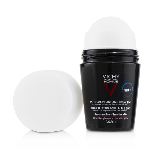 Vichy Homme 48H* Anti-Irritations & Anti Perspirant Roll-On (For Sensitive Skin) 