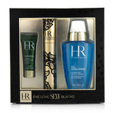 Helena Rubinstein Eye Love Sexy Blacks Mascara Set : Lash Queen Sexy Blacks Mascara 6.9ml/0.23oz + Powercell Eye Care 3ml/0.1oz + MakeUp Remover 50ml/1.69oz 3pcs