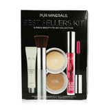 PUR (PurMinerals) Best Sellers Kit (5 Piece Beauty To Go Collection) (1x Primer, 1x Pressed Powder, 1x Bronzer, 1x Mascara, 1x Brush) - # Light
