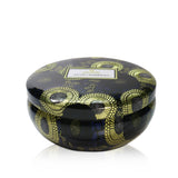 Voluspa 3 Wick Decorative Tin Candle - Moso Bamboo