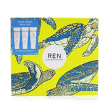 Ren Face Mask Trio Set: Glycol Lactic Mask 15ml + Evercalm Mask 15ml + Clarimatte Mask 15ml 3x15ml/0.5oz