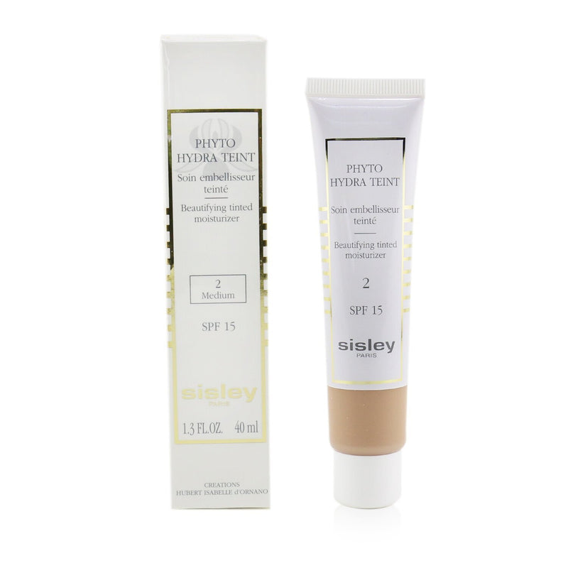 Sisley Phyto Hydra Teint Beautifying Tinted Moisturizer SPF 15 - # 2 Medium  40ml/1.3oz