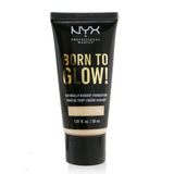 NYX Born To Glow! Naturally Radiant Foundation - # Light Porcelain 30ml/1.01oz