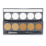 Cinema Secrets Ultimate Foundation 5 In 1 Pro Palette - # 500B Series (Medium To Deep Pink Beige Undertones) 12.5g/0.44oz