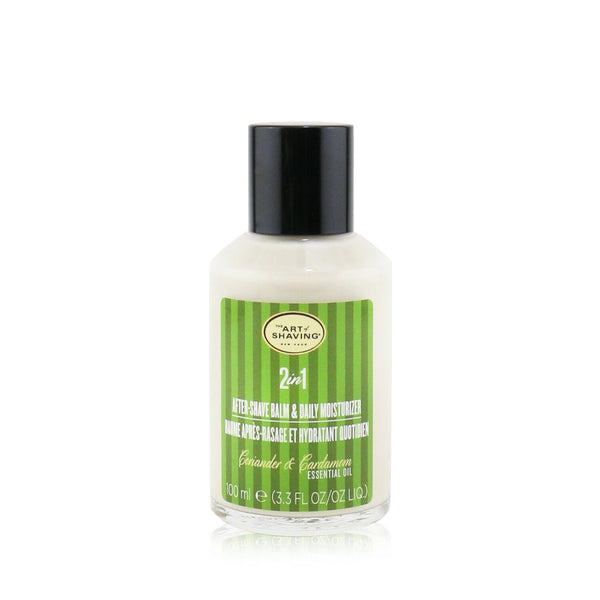 The Art Of Shaving 2 In 1 After-Shave Balm & Daily Moisturizer - Coriander & Cardamom Essential Oil (Limited Edition) 