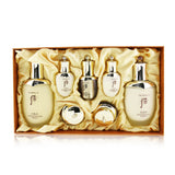 Whoo (The History Of Whoo) Cheongidan Radiant Special Set: Balancer (150ml + 25ml), Emulsion (110ml + 25ml), Essence 8ml. Cream 10ml, Eye Cream 5ml 7pcs