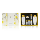 Sulwhasoo Essential Duo Set: Balancing Water (125ml+15ml) + Balancing Emulsion (125ml+15ml) + Activating Serum 8ml + Rejuvenating Eye Cream 3.5 ml + Firming Cream 5ml