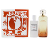 Hermes Un Jardin Sur La Lagune Coffret: Eau De Toilette Spray 100ml/3.3oz + Moisturizing Body Lotion 80ml/2.7oz